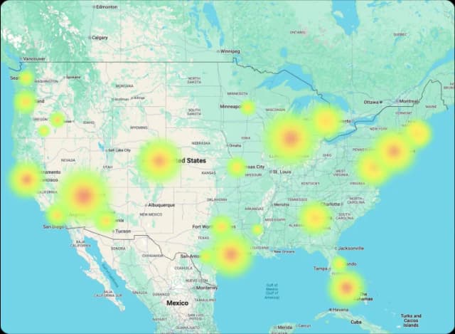 Campaign activity heatmap