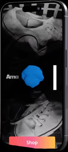 Instant Action campaign on a phone